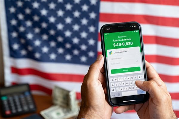 Fluxo de trabalho de empréstimo online