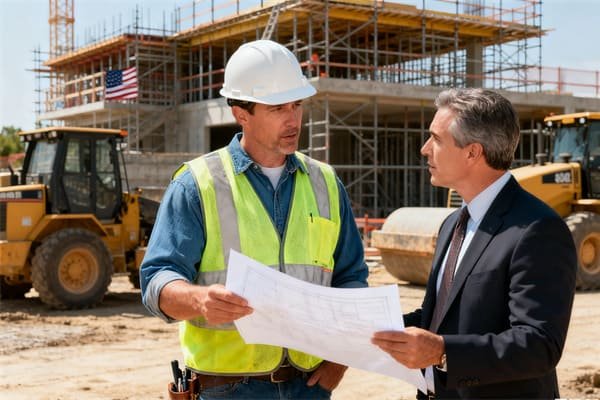 Business owner loan concept